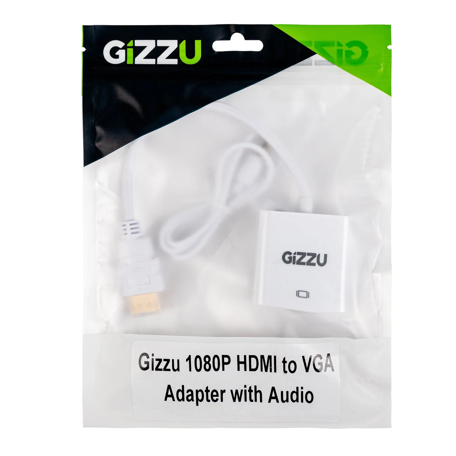 Gizzu 1080P HDMI to VGA Adapter with Audio - Image 3