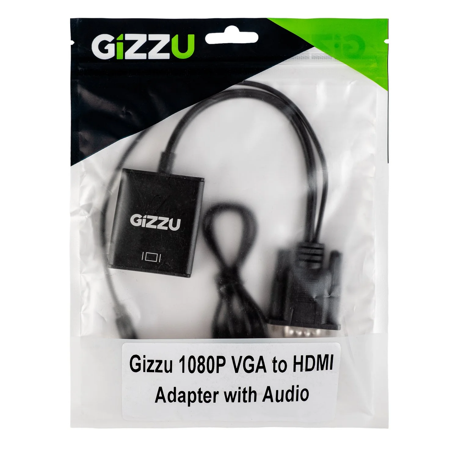 Gizzu 1080P VGA to HDMI Adapter with Audio - Image 2
