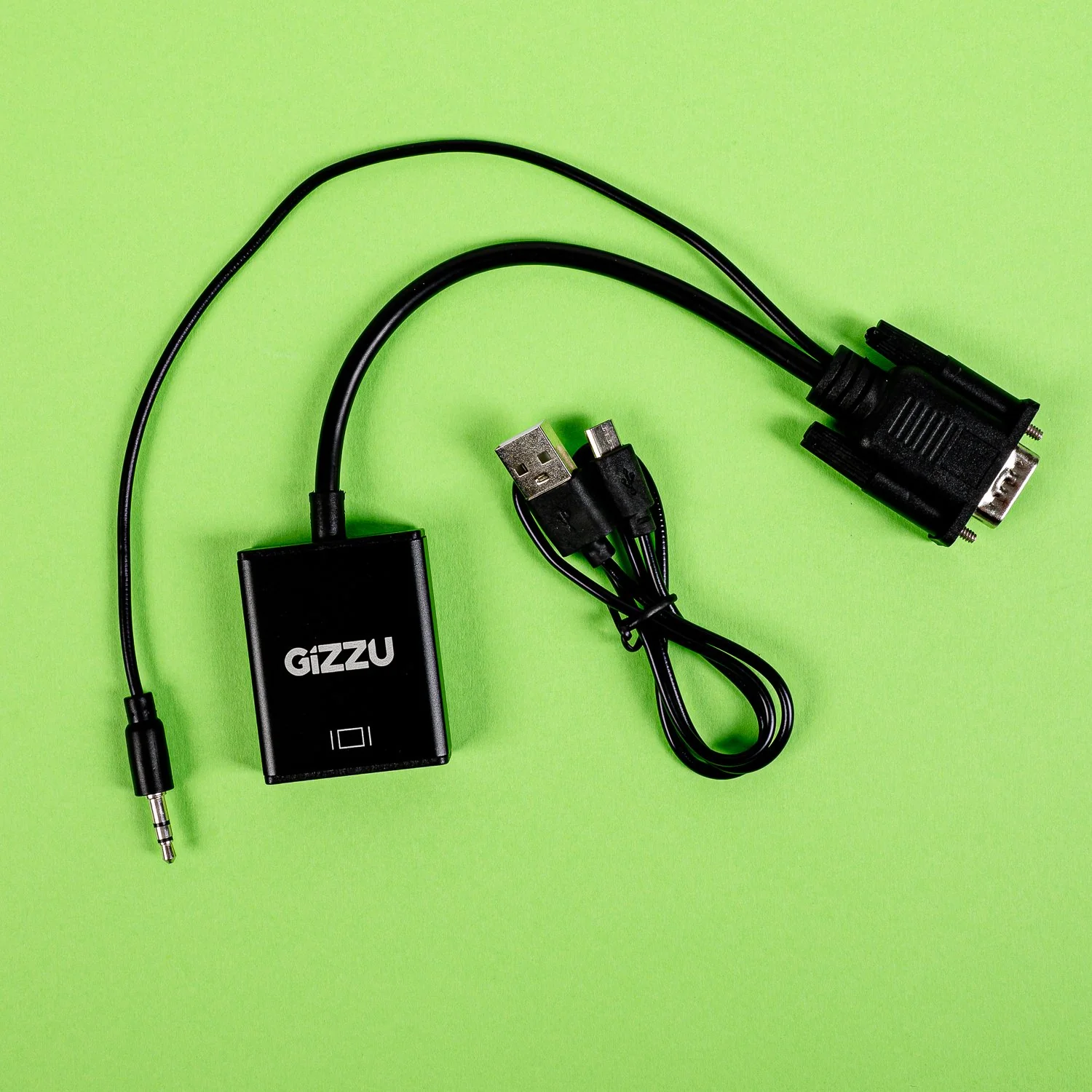 Gizzu 1080P VGA to HDMI Adapter with Audio - Image 4