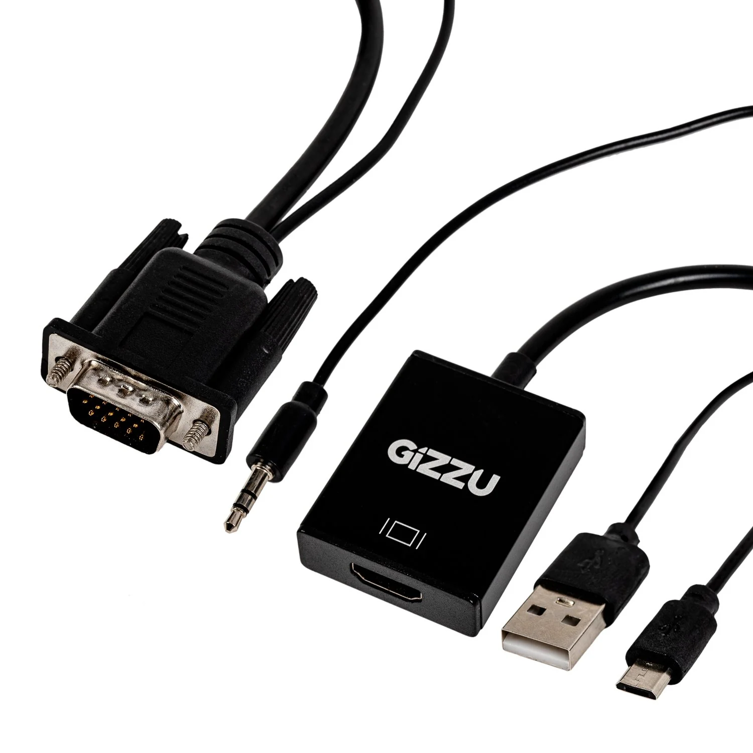 Gizzu 1080P VGA to HDMI Adapter with Audio - Image 5