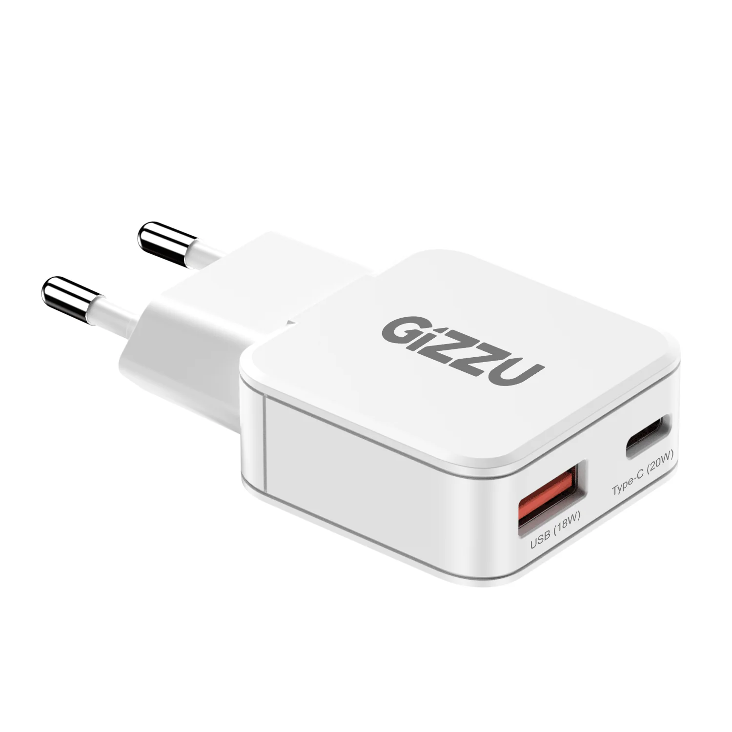 Gizzu 2-Port 20W GaN Wall Charger - Image 2