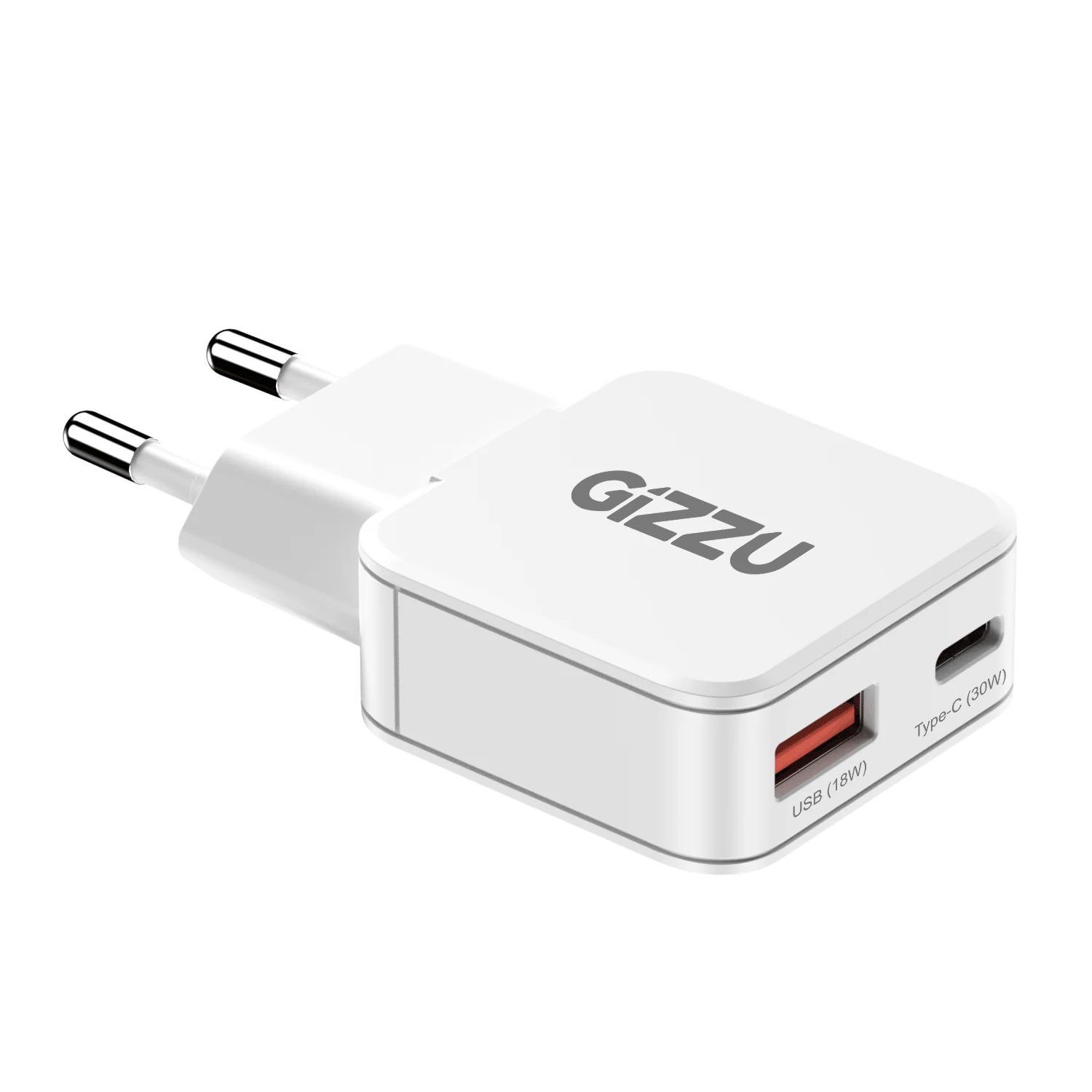 Gizzu 2-Port 30W GaN Wall Charger - Image 2