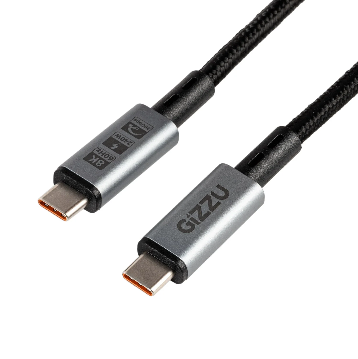 GIZZU 240W 20Gbps Type-C 2m Cable - Image 4