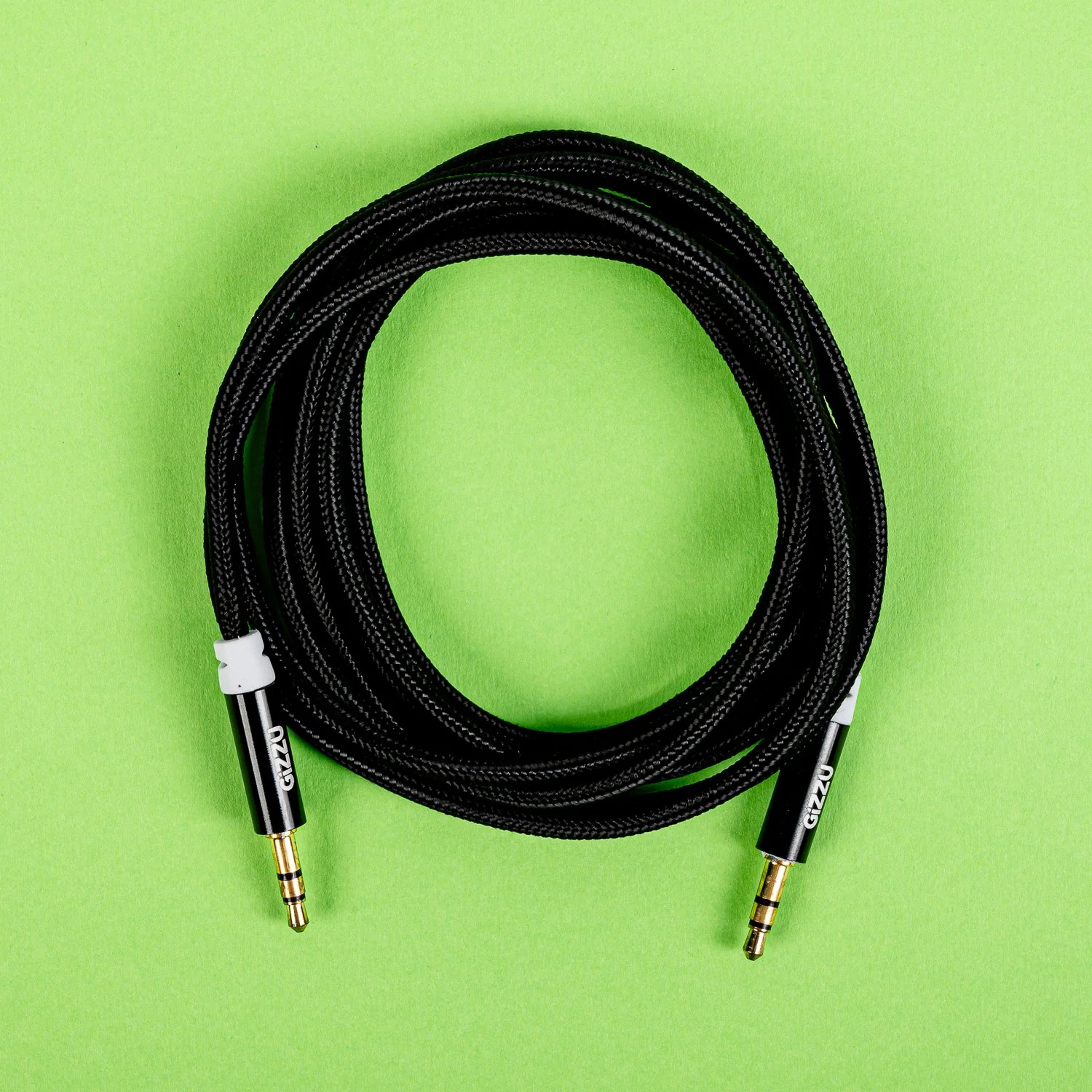 Gizzu 3.5mm AUX Cable 2m - Black - Image 4