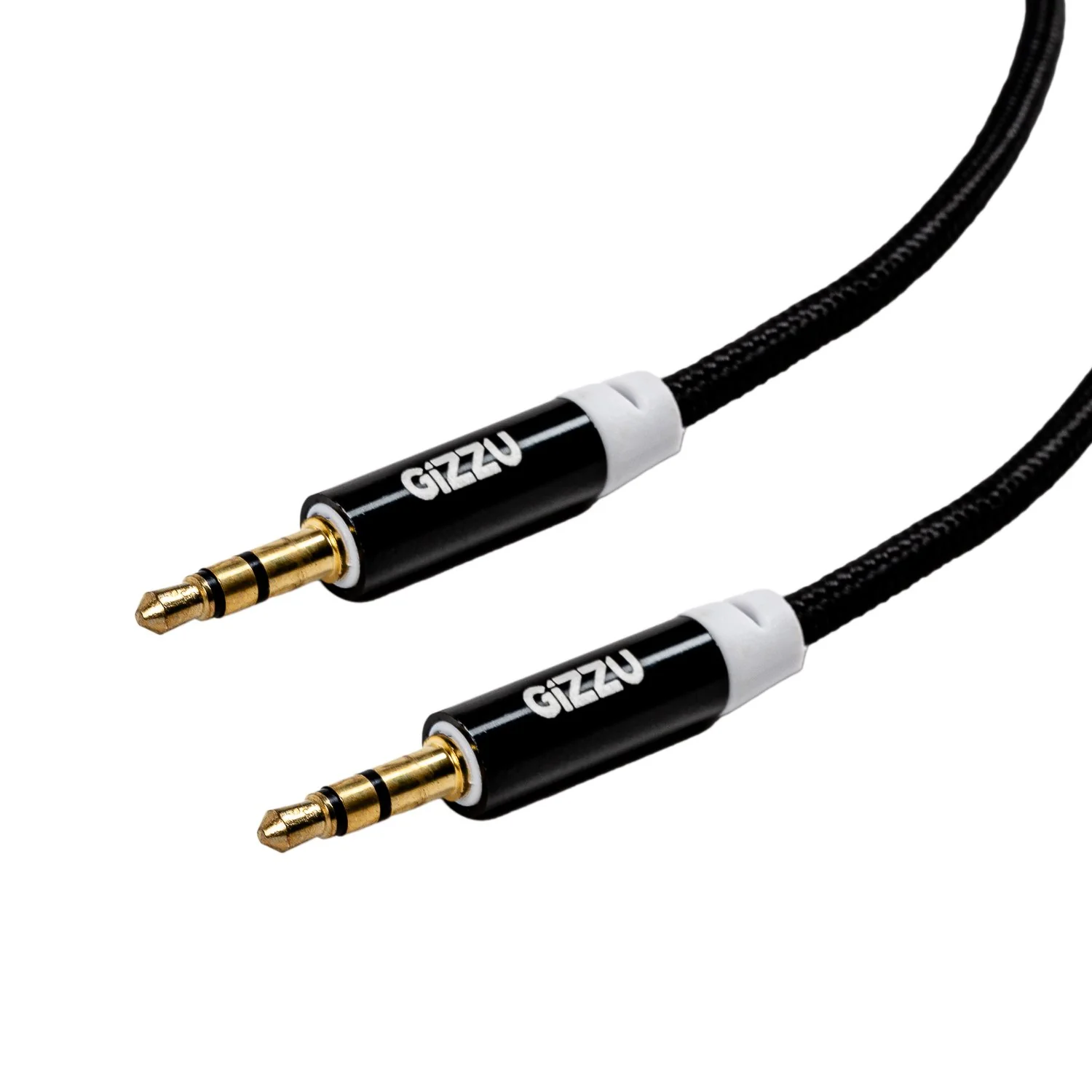 Gizzu 3.5mm AUX Cable 2m - Black - Image 5