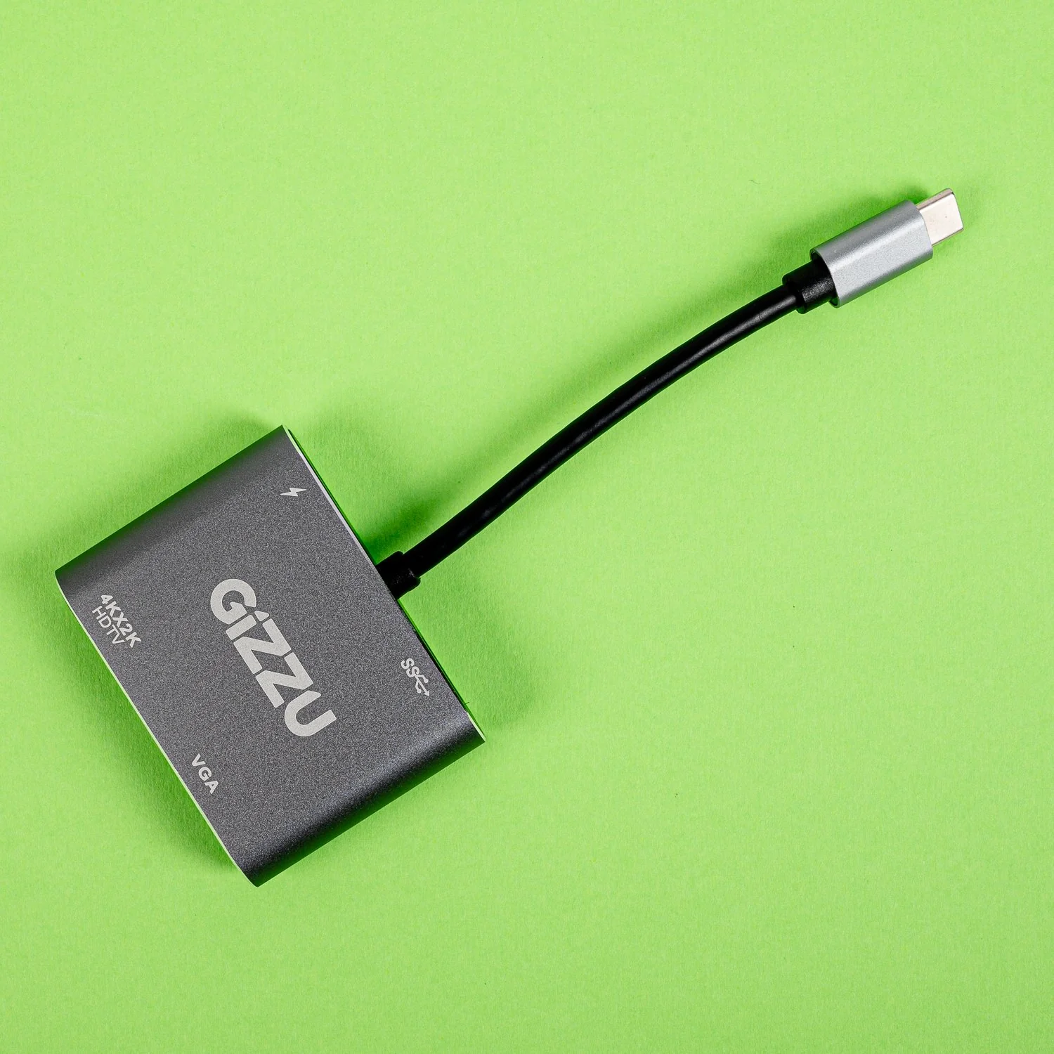 Gizzu 4-in-1 Type-C to HDMI/VGA/USB3.0 Hub - Image 5