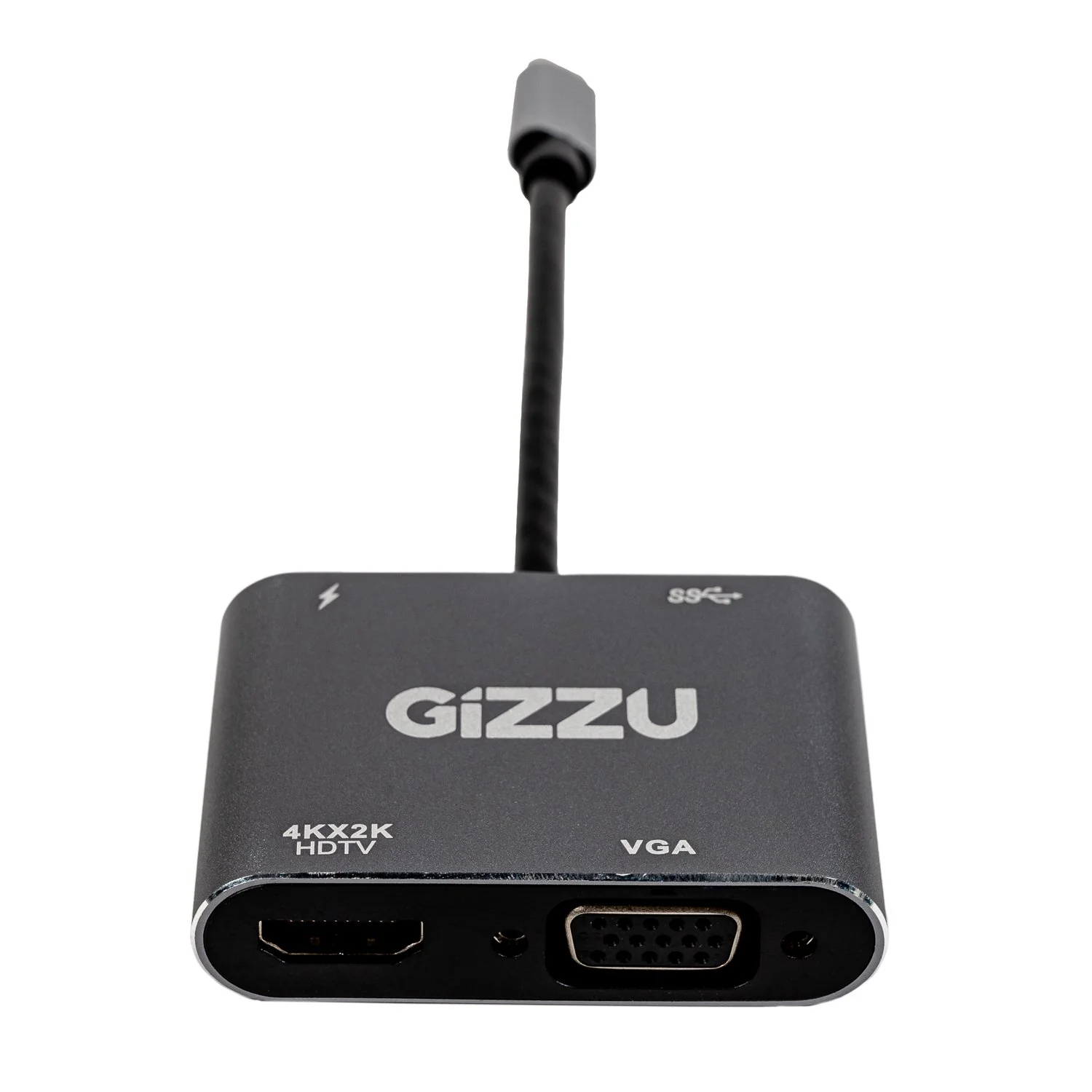 Gizzu 4-in-1 Type-C to HDMI/VGA/USB3.0 Hub - Image 6