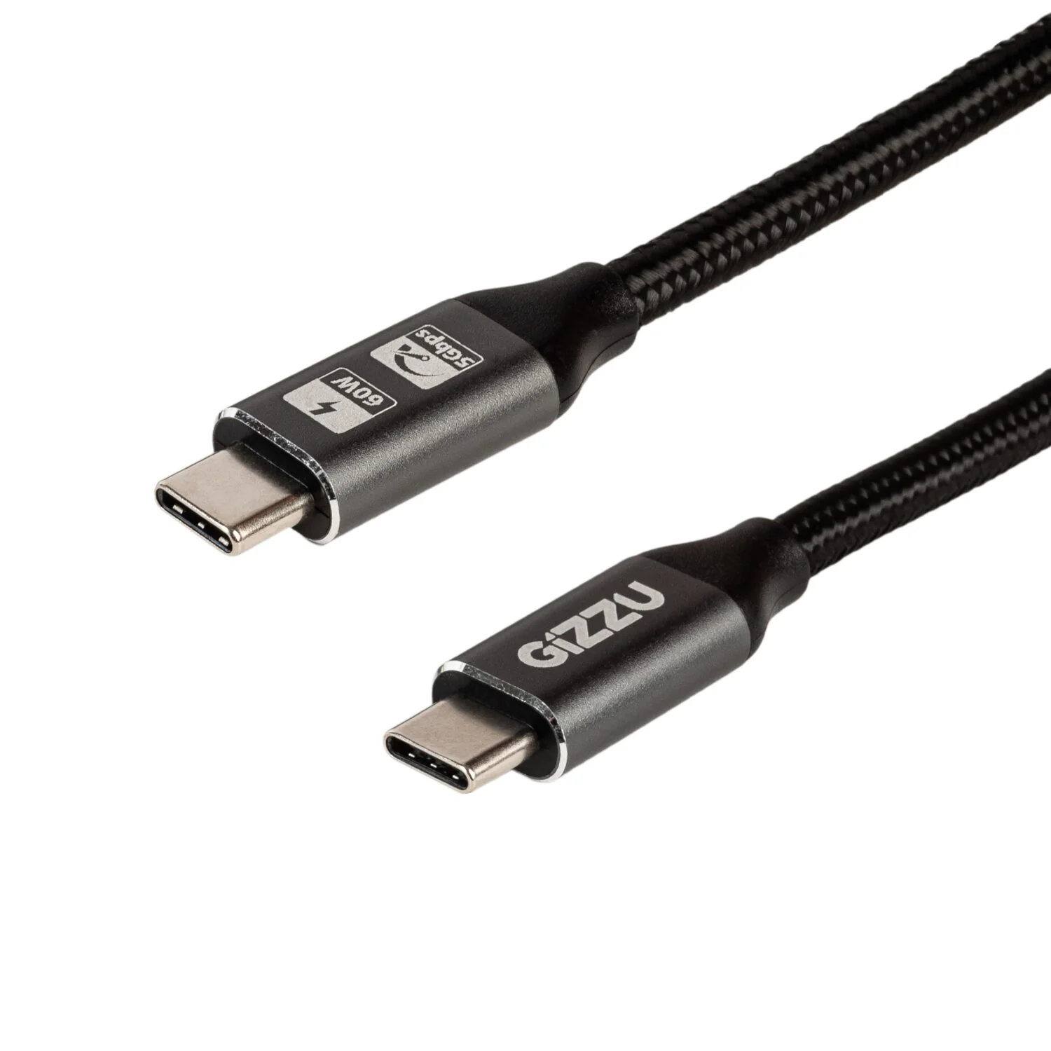 GIZZU 60W 5Gbps Type-C 1m Cable - Image 4