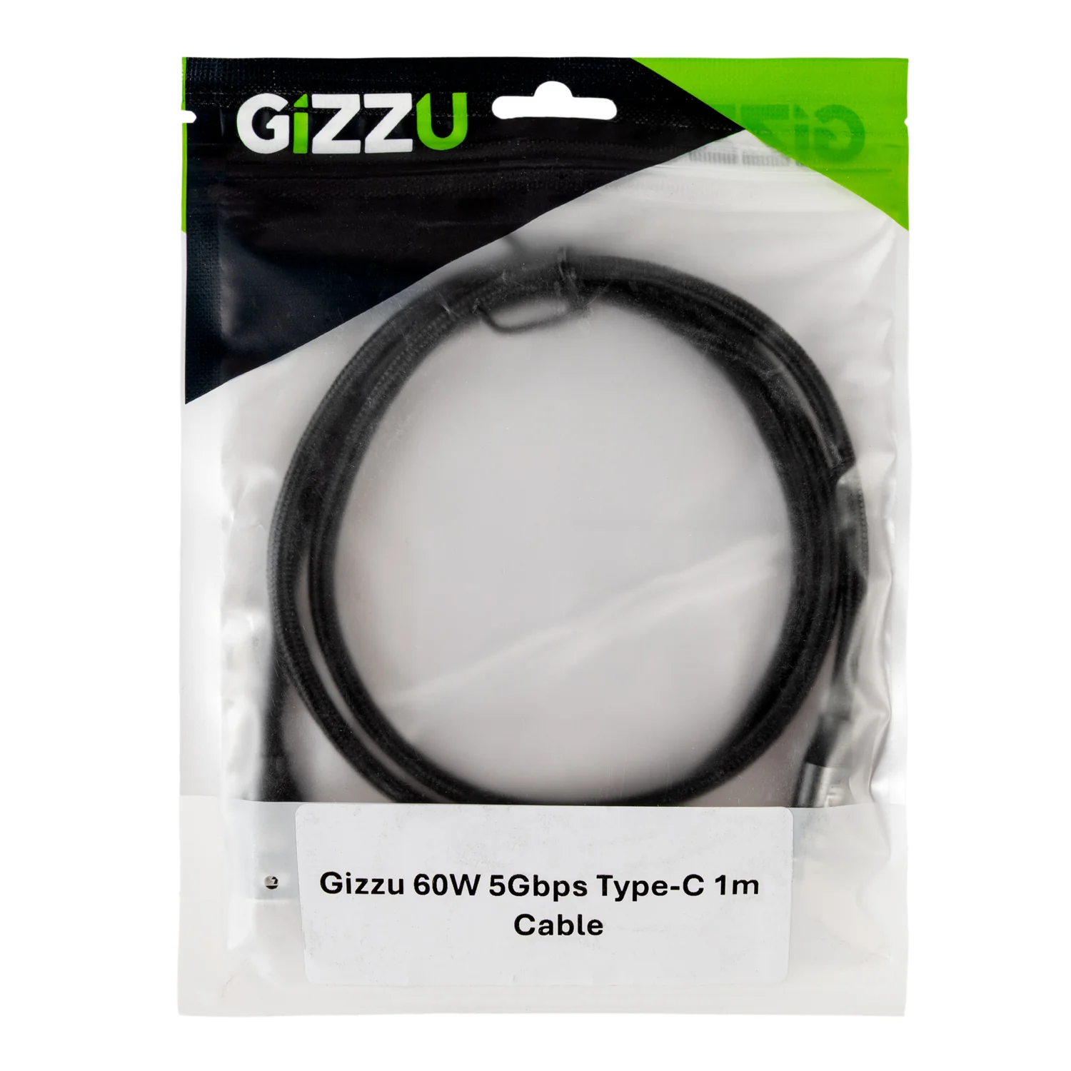GIZZU 60W 5Gbps Type-C 2m Cable - Image 3