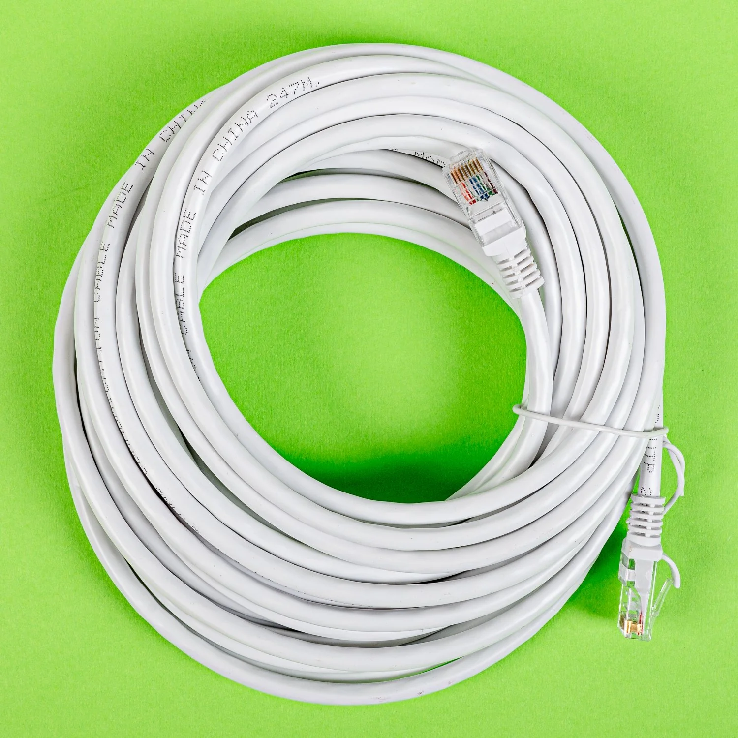 Gizzu Cat6 UTP Fly Lead Ethernet Network Cable 10m – White - Image 4