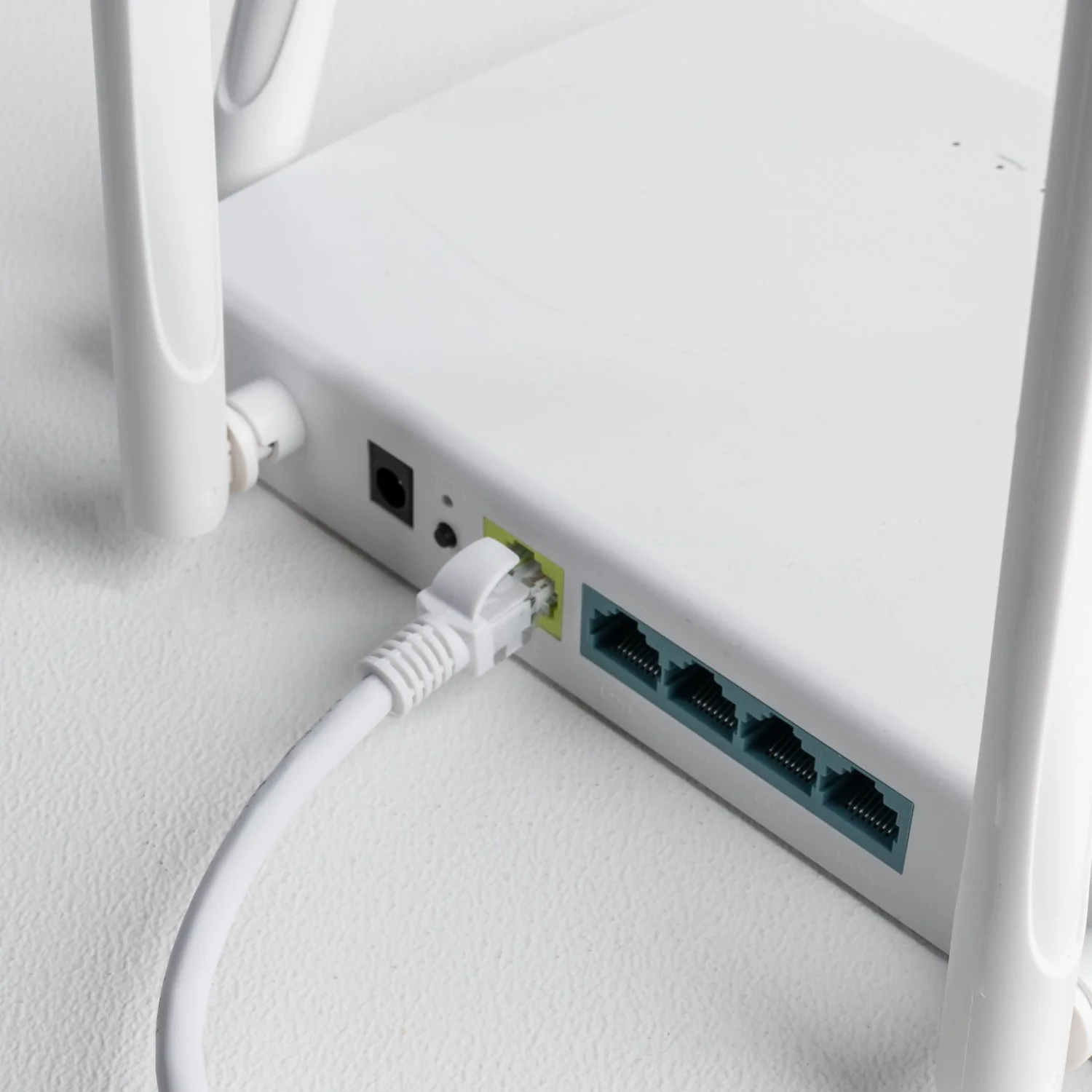 Gizzu Cat6 UTP Fly Lead Ethernet Network Cable 20cm - White - Image 2