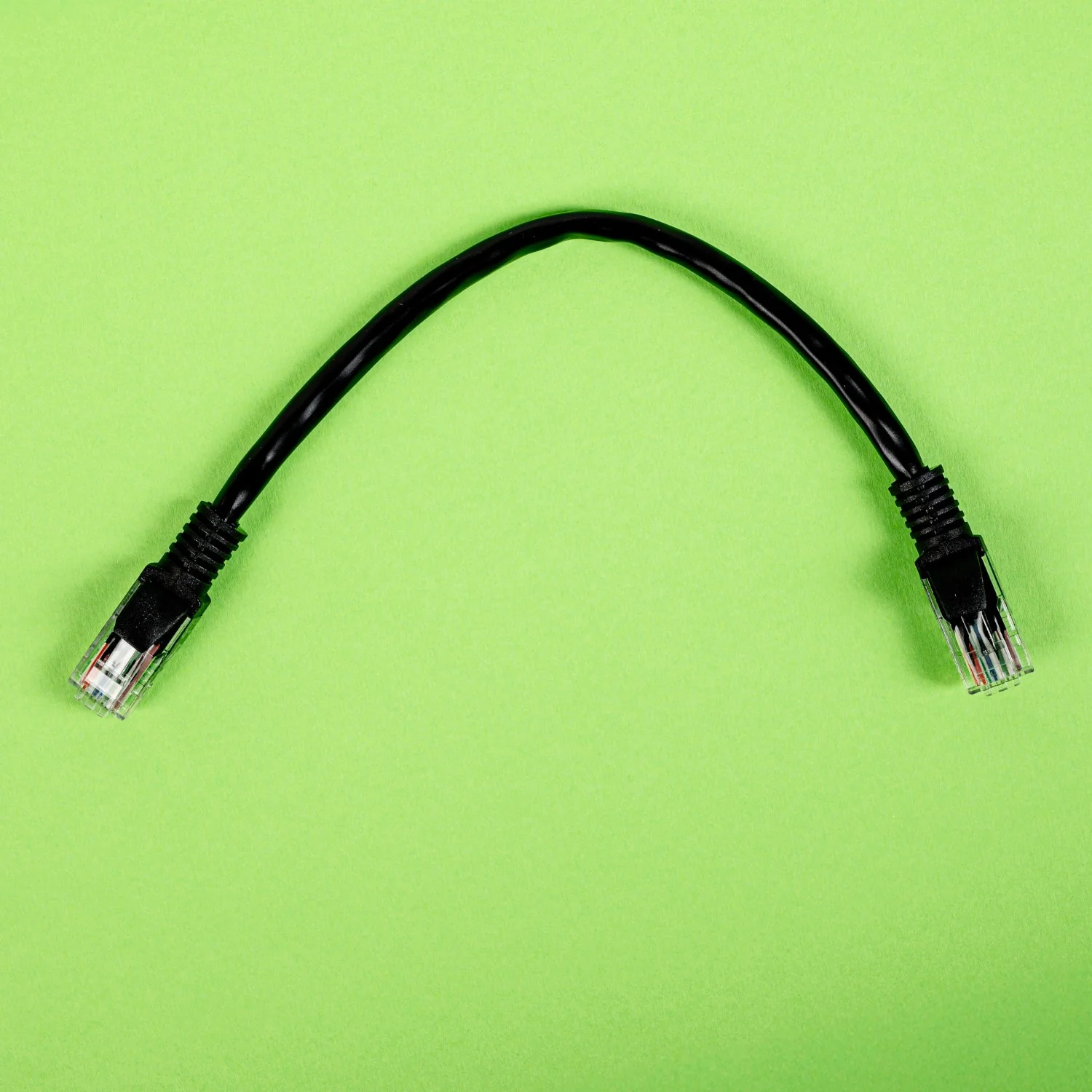 Gizzu Cat6 UTP Fly Lead Ethernet Network Cable 20cm - Black - Image 4