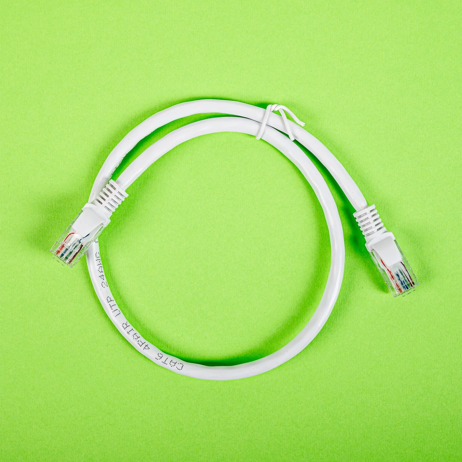 Gizzu Cat6 UTP Fly Lead Ethernet Network Cable 50cm – White - Image 4