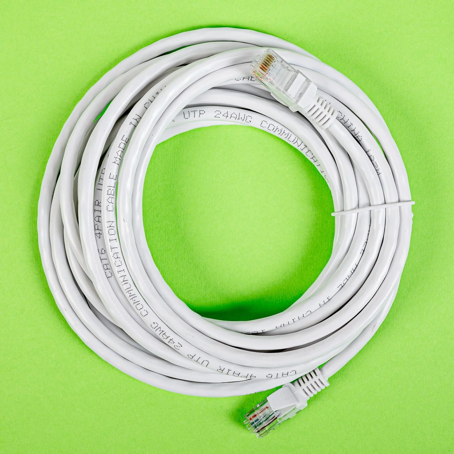 Gizzu Cat6 UTP Fly Lead Ethernet Network Cable 5m – White - Image 4