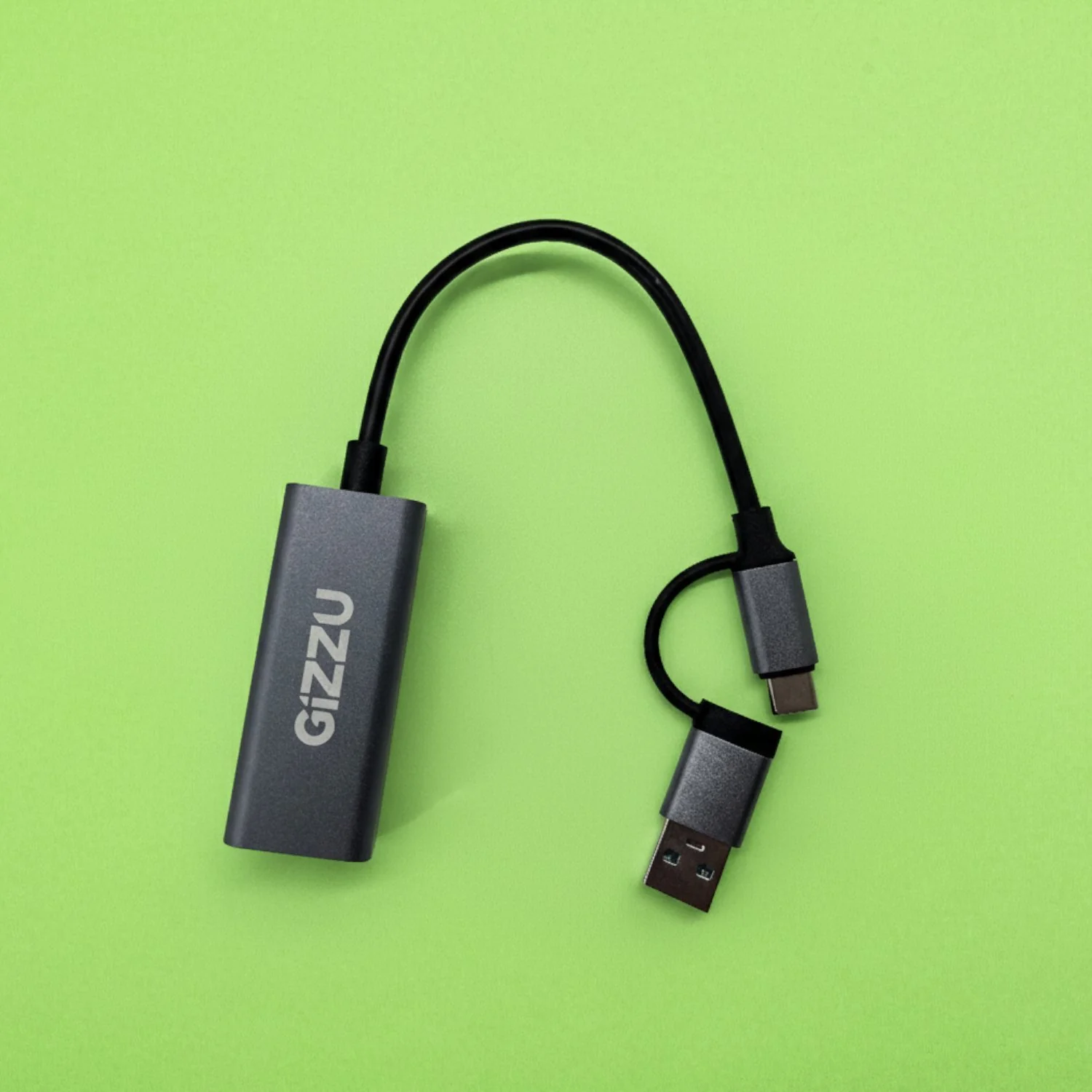 Gizzu High Speed Type-C to Gigabit LAN Adapter Poly - Image 3