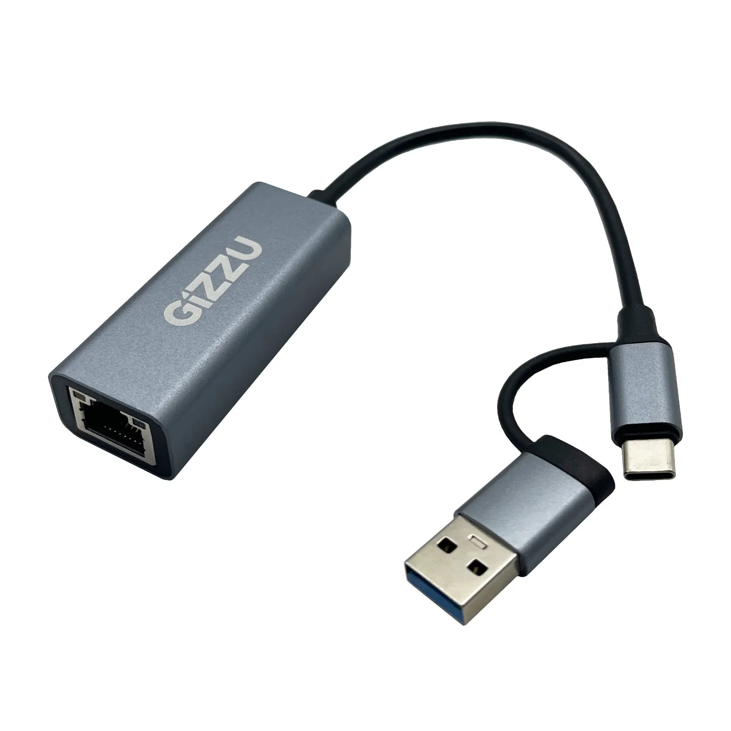 Gizzu High Speed Type-C to Gigabit LAN Adapter Poly - Image 5