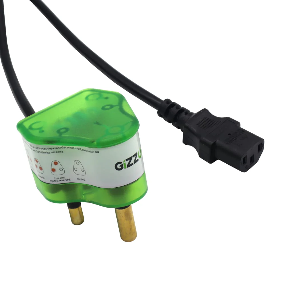 Gizzu Surge Protector 10A Kettle Plug Cable 1.5M - Image 6