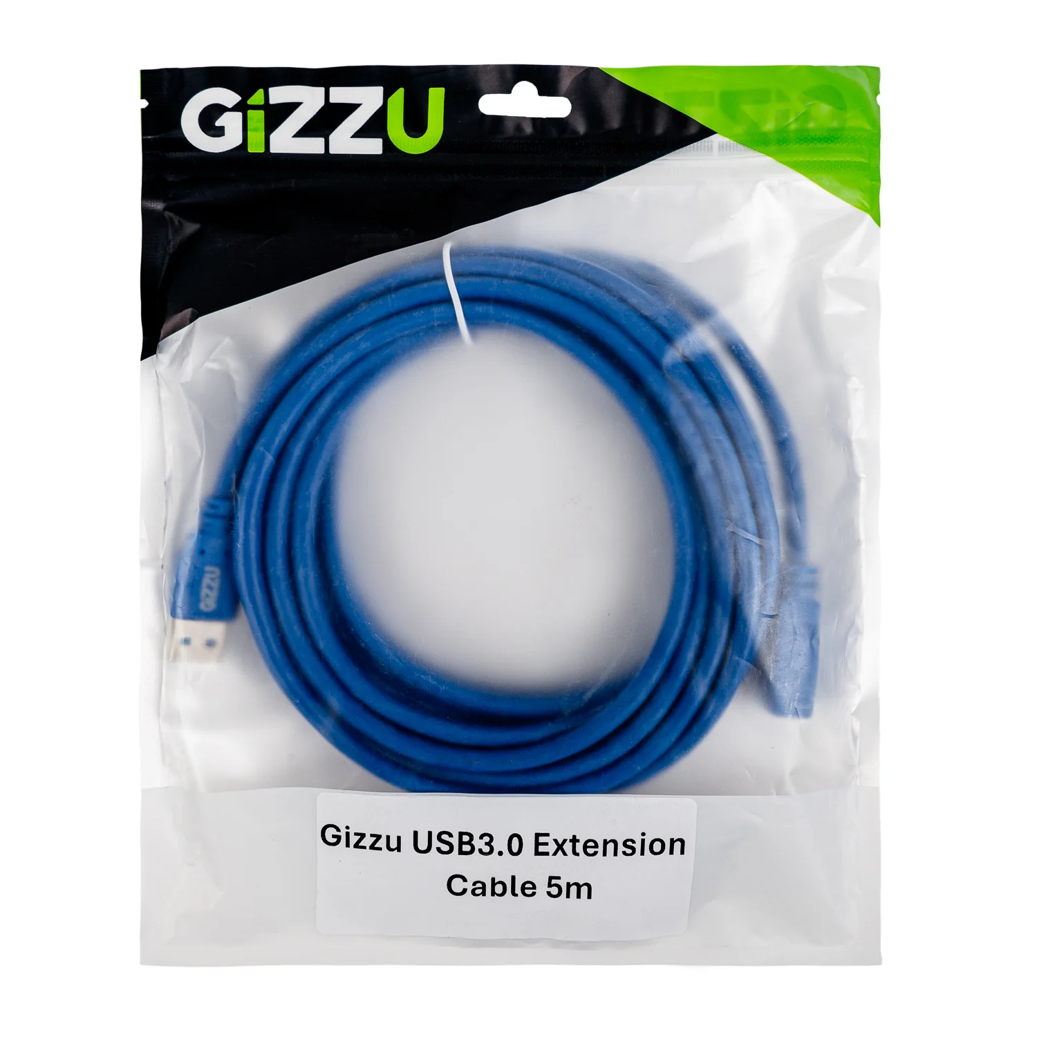 Gizzu USB 3.0 Extension Cable 5m - Blue - Image 3