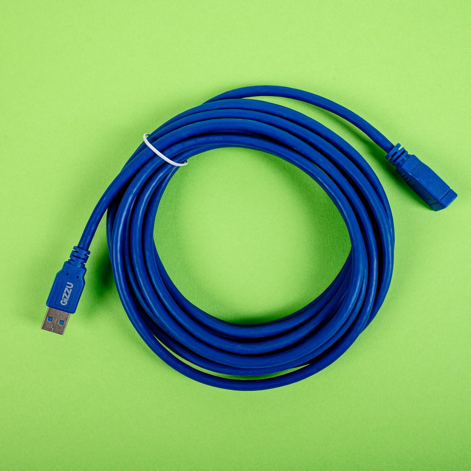 Gizzu USB 3.0 Extension Cable 5m - Blue - Image 4
