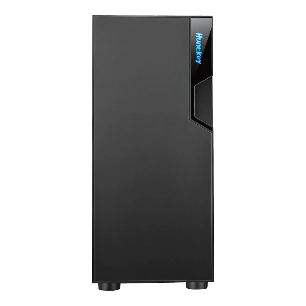 Huntkey GS450C Mid-Tower ATX PC Case, Tempered Glass Side Panel, Black - Image 4