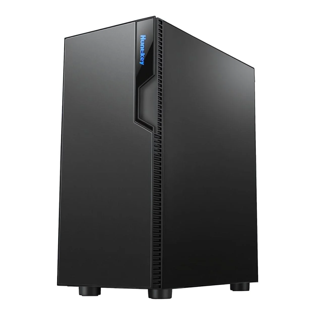 Huntkey GS450C Mid-Tower ATX PC Case, Tempered Glass Side Panel, Black - Image 7