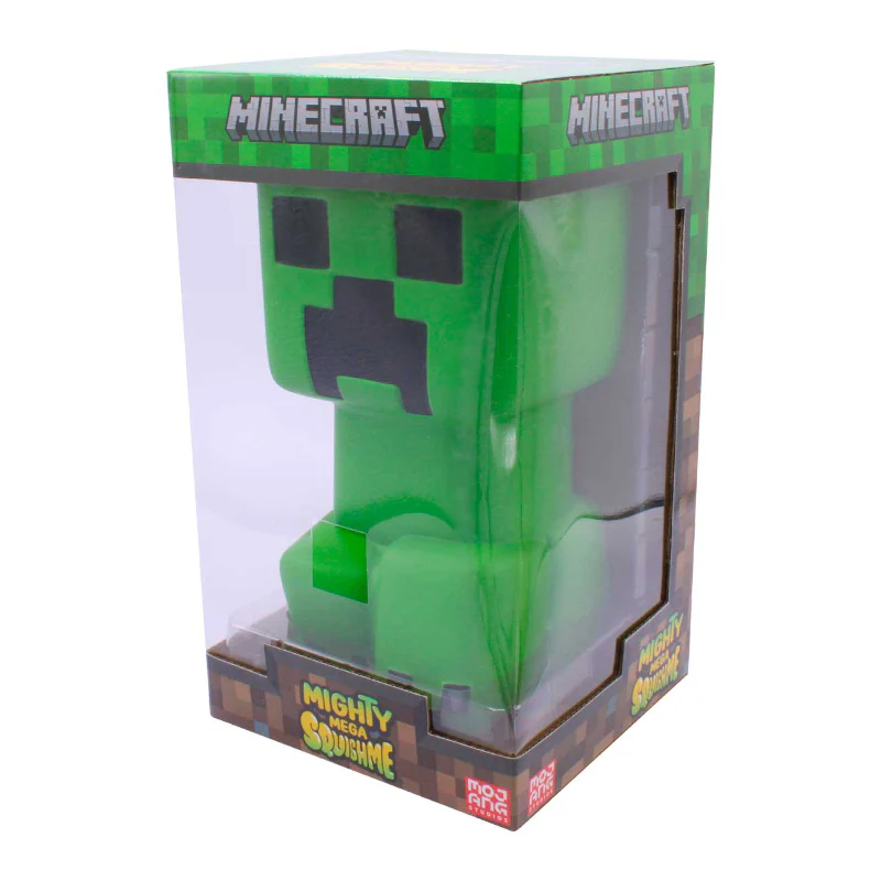 Just Play Minecraft Mighty Mega Squishme Creeper Collectible - Image 7
