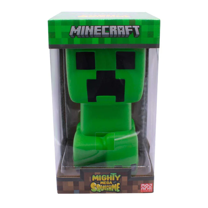 Just Play Minecraft Mighty Mega Squishme Creeper Collectible - Image 8