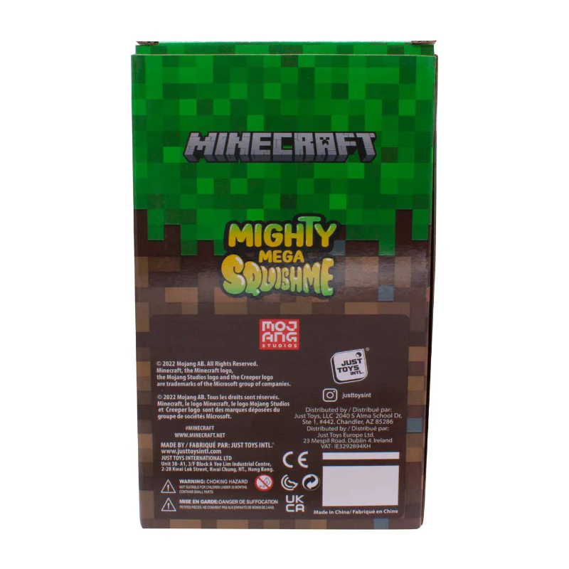 Just Play Minecraft Mighty Mega Squishme Creeper Collectible - Image 9