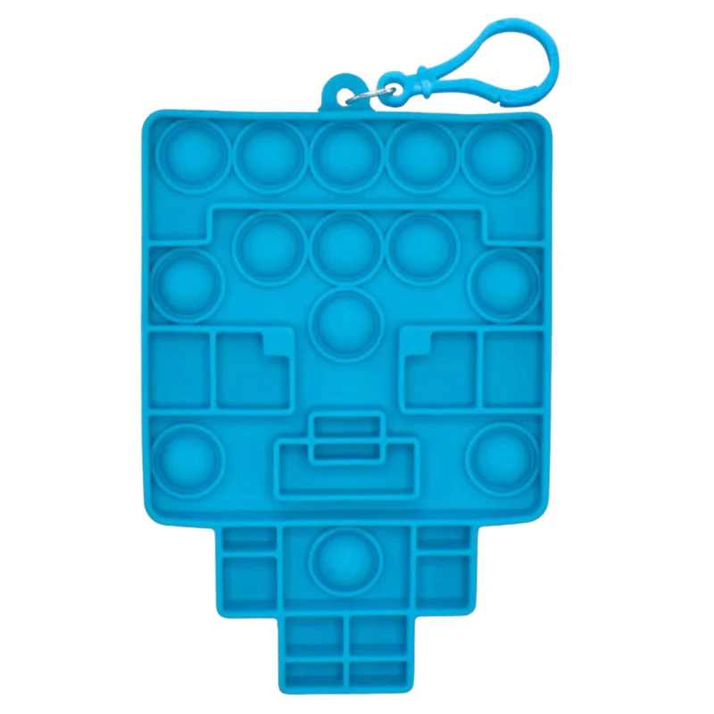 Just Play Minecraft Mini Bubblerz Fidget Popper Keychain/Backpack Hanger - Image 8