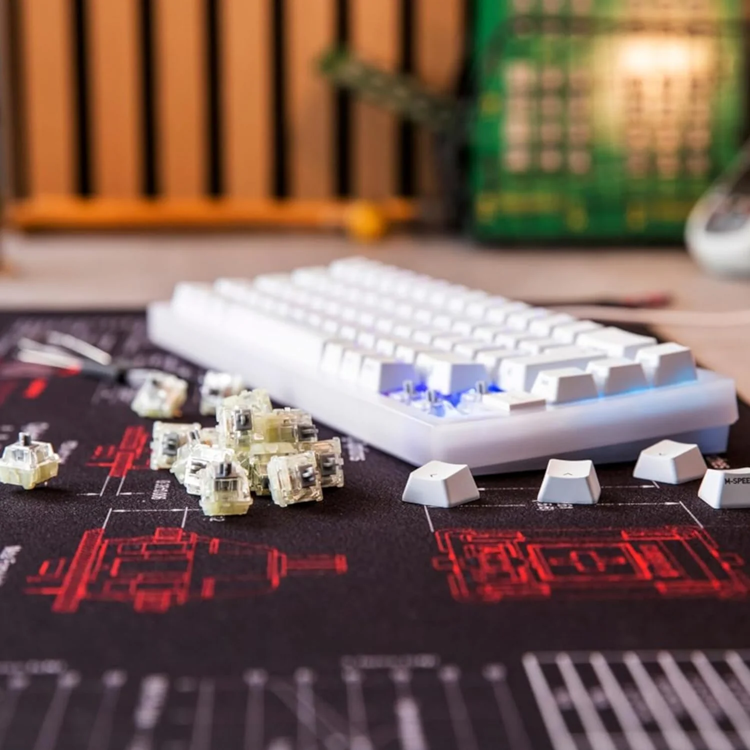 Keychron CHERRY MX2A Speed Silver RGB Switch Set - Image 4