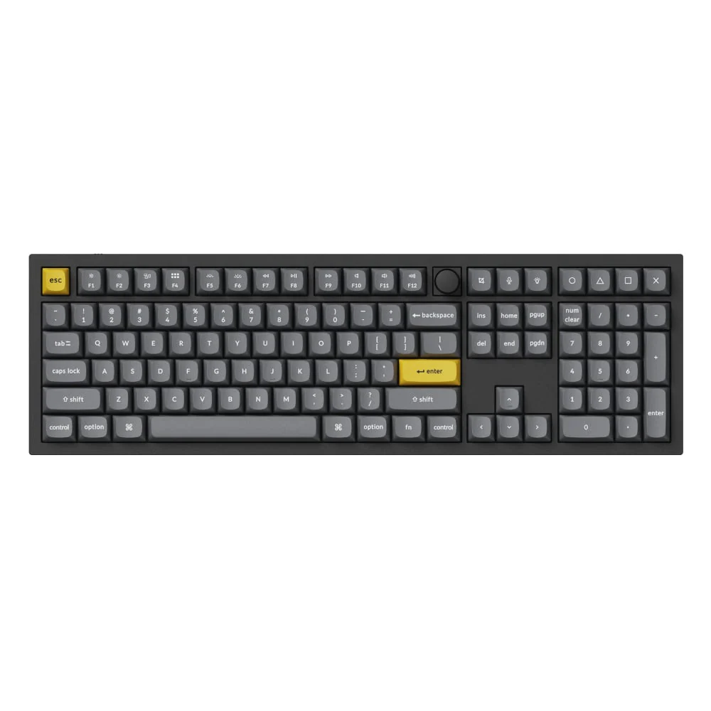 Keychron Double Shot PBT OSA Full Keycap Set – Dark Grey - Image 3