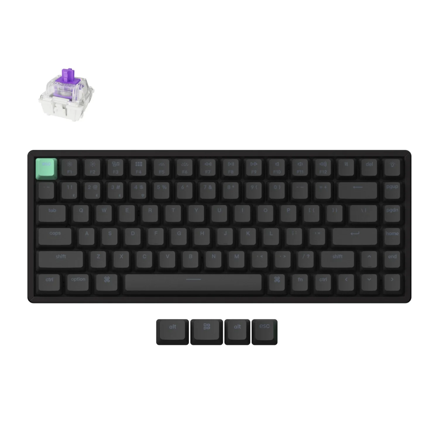 Keychron K2 HE Wireless Standard Magnetic Custom Keyboard | NEBULA Switch - Image 5