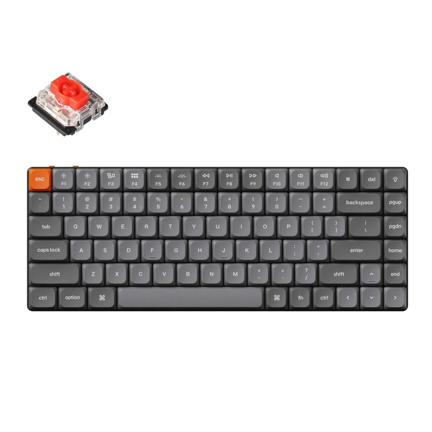 Keychron K3 Max QMK/VIA Wireless 75% Custom Mechanical Keyboard | RED Switches - Image 5