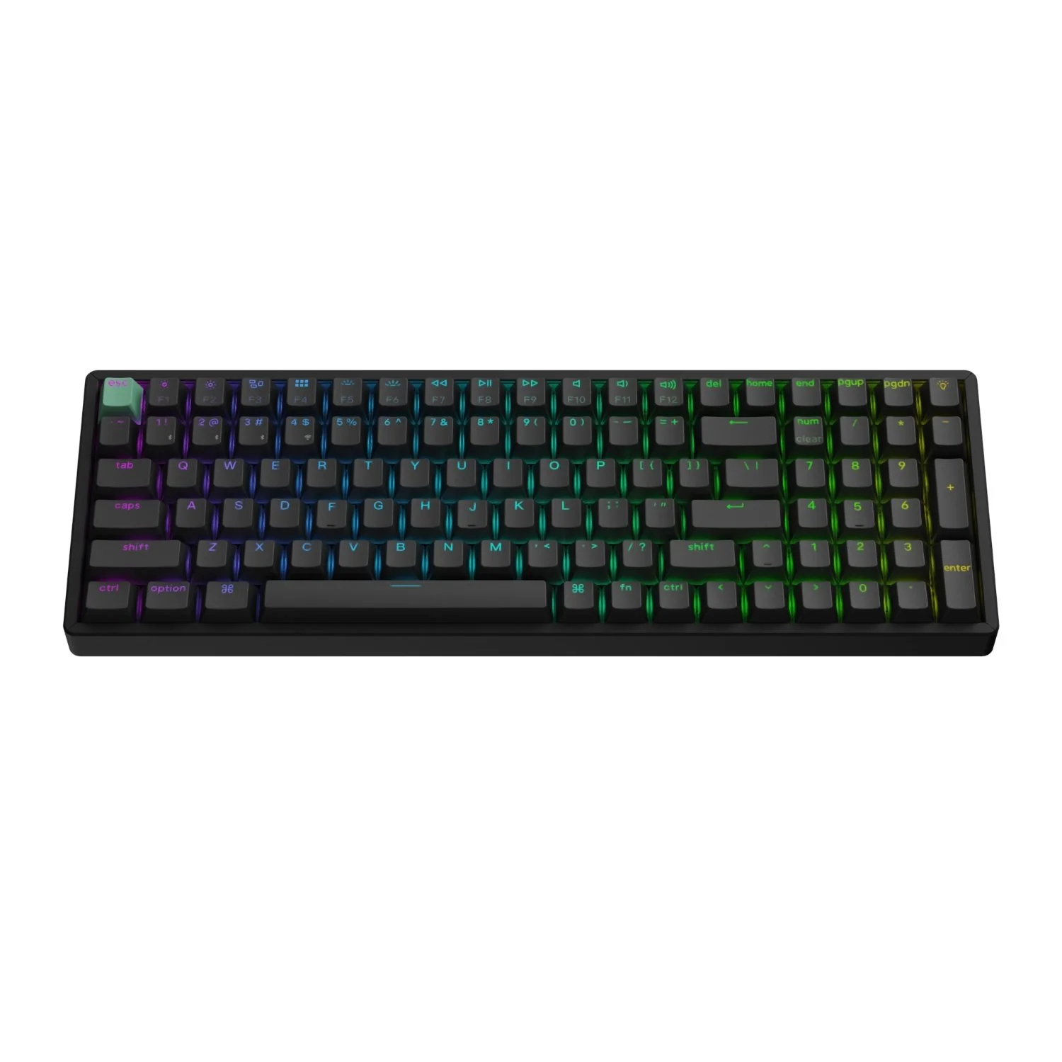 Keychron K4 HE 96% Magnetic Switch Hot-Swap RGB Wireless Keyboard – Black - Image 2