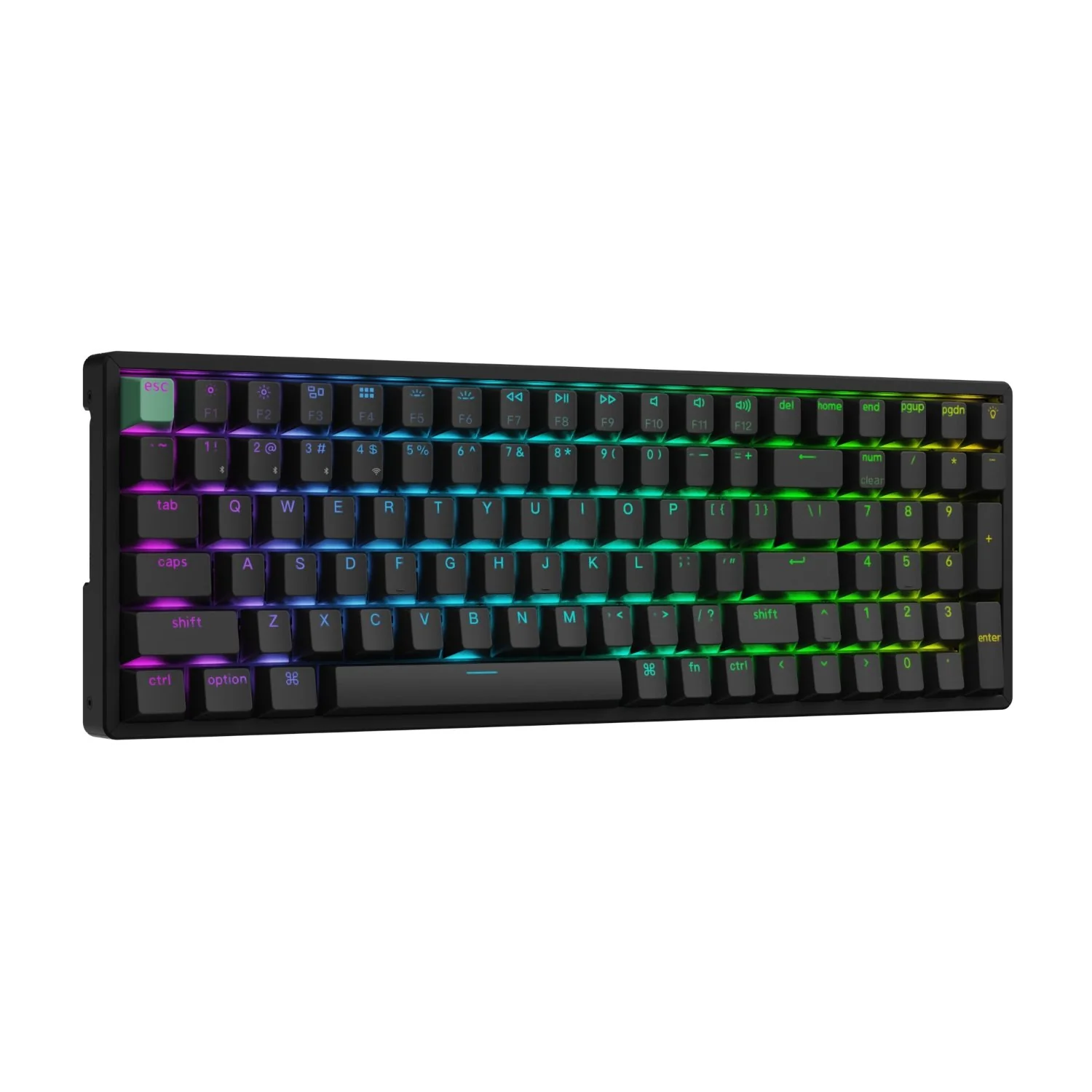 Keychron K4 HE 96% Magnetic Switch Hot-Swap RGB Wireless Keyboard – Black - Image 3