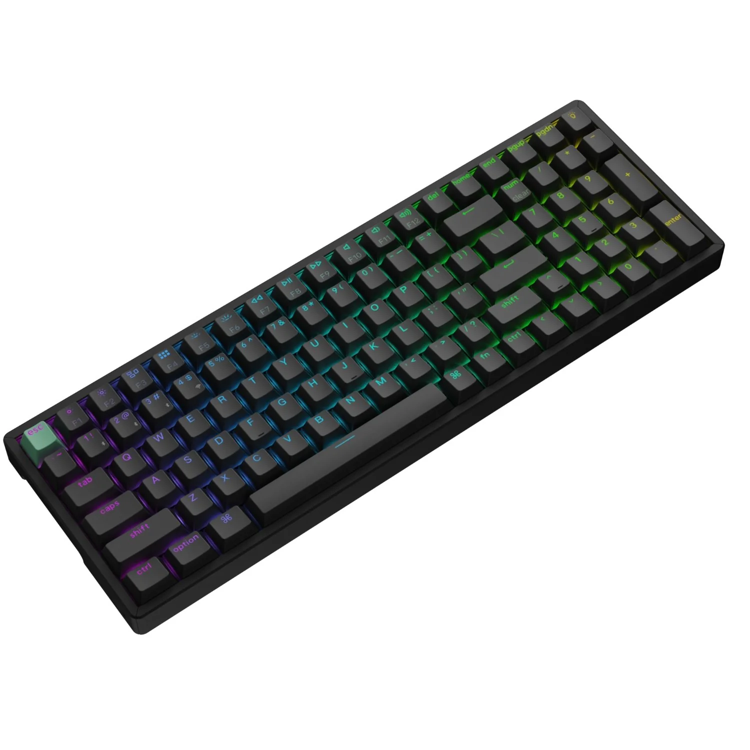 Keychron K4 HE 96% Magnetic Switch Hot-Swap RGB Wireless Keyboard – Black - Image 4