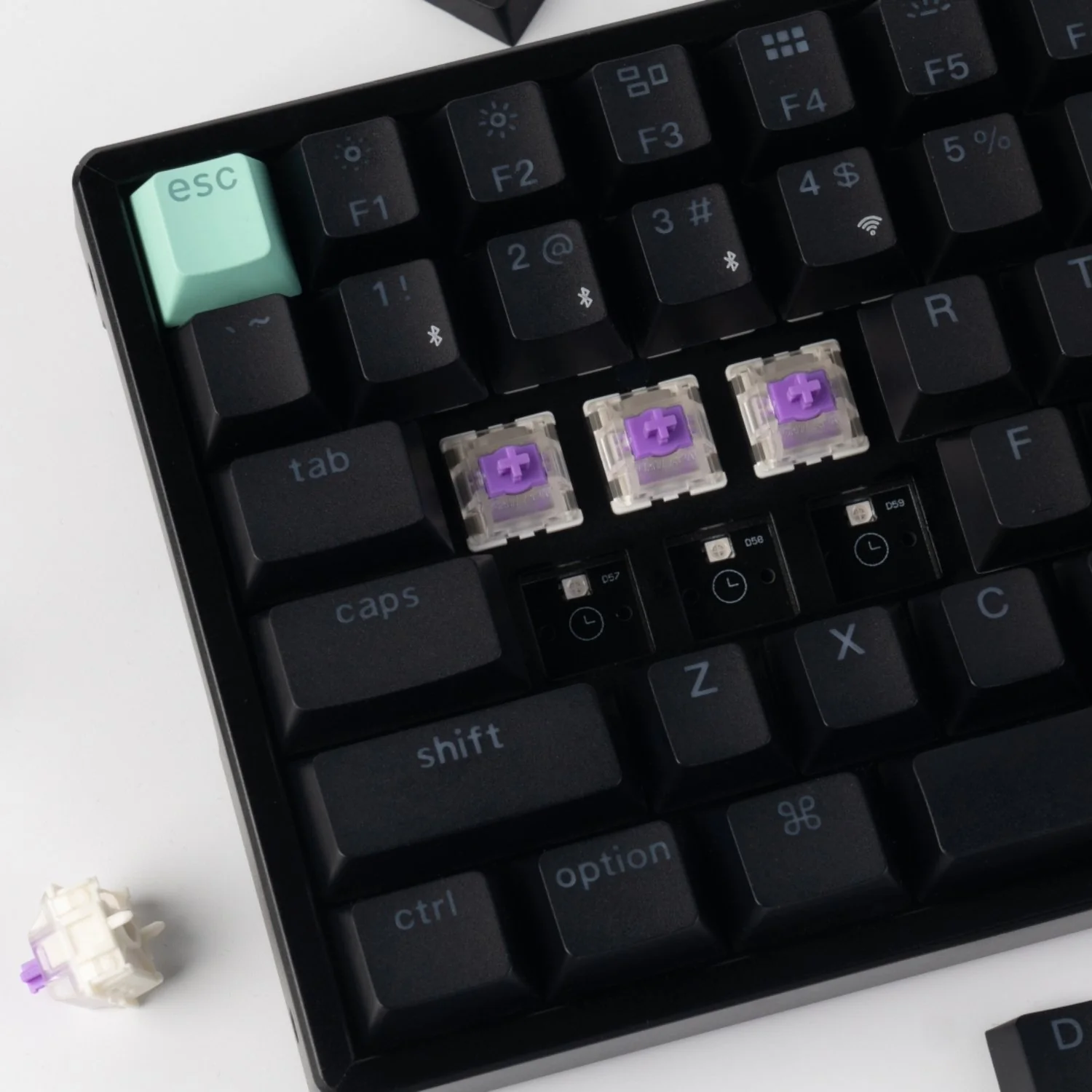 Keychron K4 HE 96% Magnetic Switch Hot-Swap RGB Wireless Keyboard – Black - Image 6