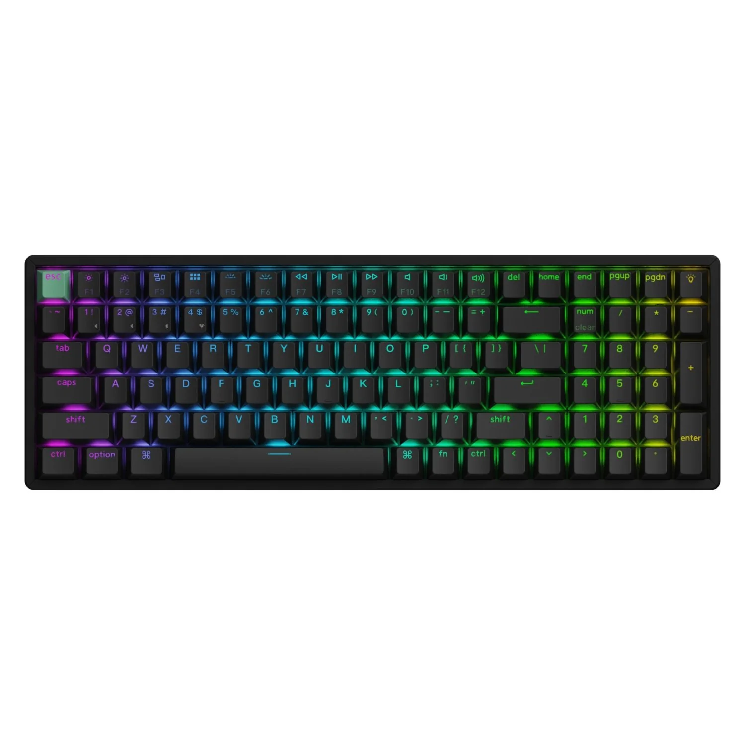 Keychron K4 HE 96% Magnetic Switch Hot-Swap RGB Wireless Keyboard – Black - Image 7