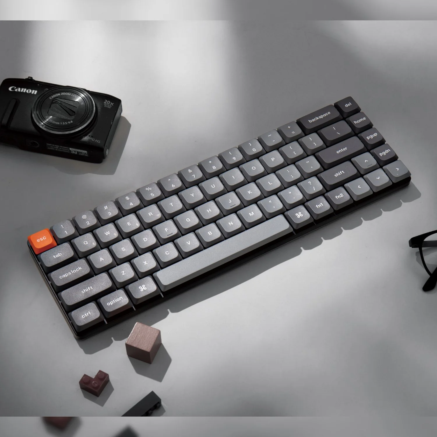 Keychron K7 Max QMK/VIA 65% Wireless Custom Mechanical Keyboard | BROWN Switches - Image 3