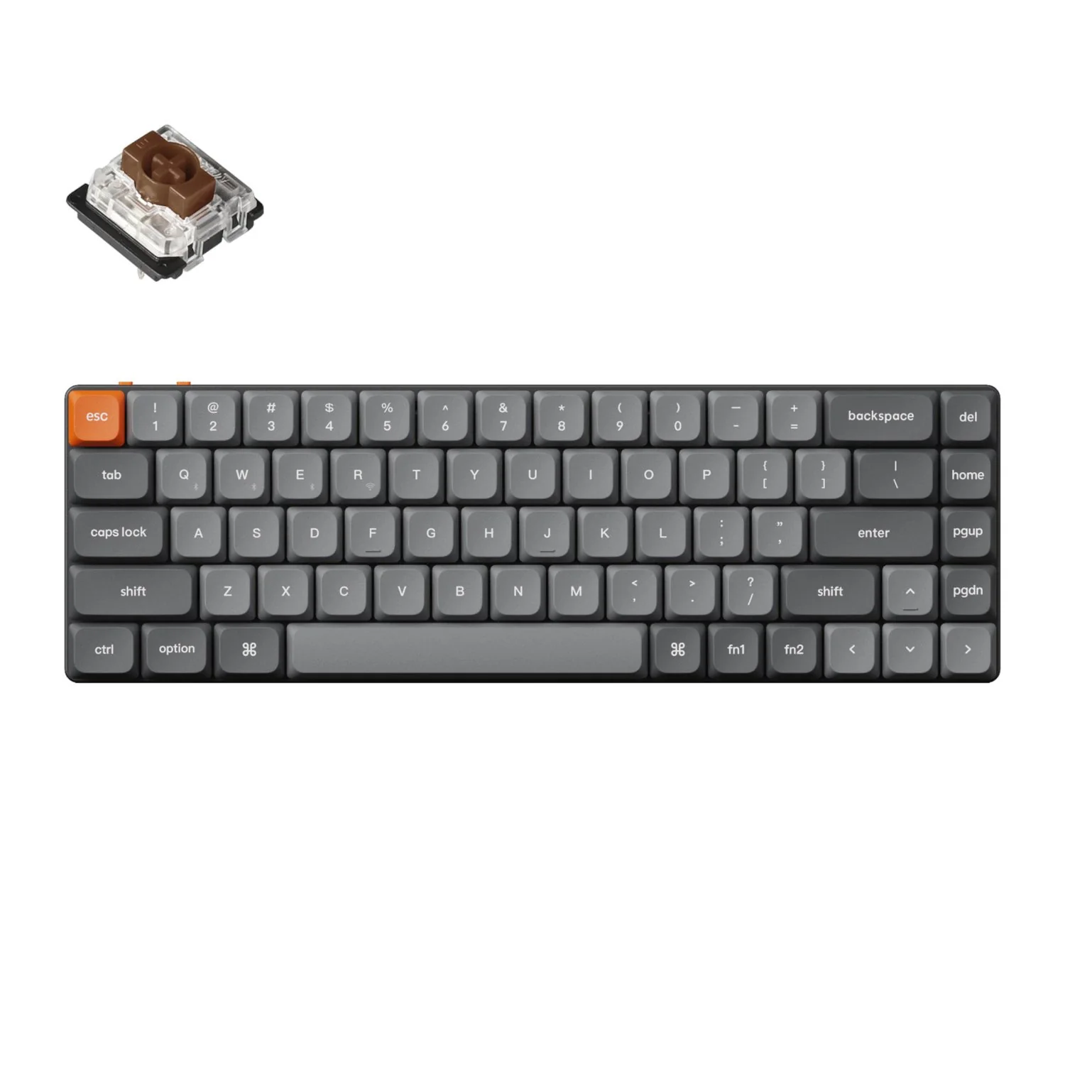 Keychron K7 Max QMK/VIA 65% Wireless Custom Mechanical Keyboard | BROWN Switches - Image 5