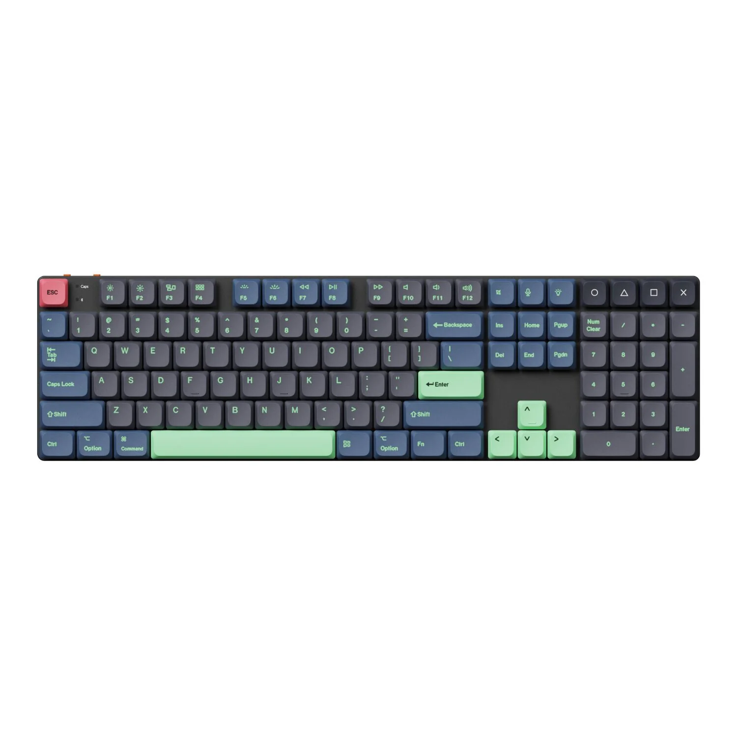Keychron Low Profile Dye-Sub PBT LSA Full Set Keycap Set – Hacker Edition (133 Keys, PBT, Low Profile) - Image 2