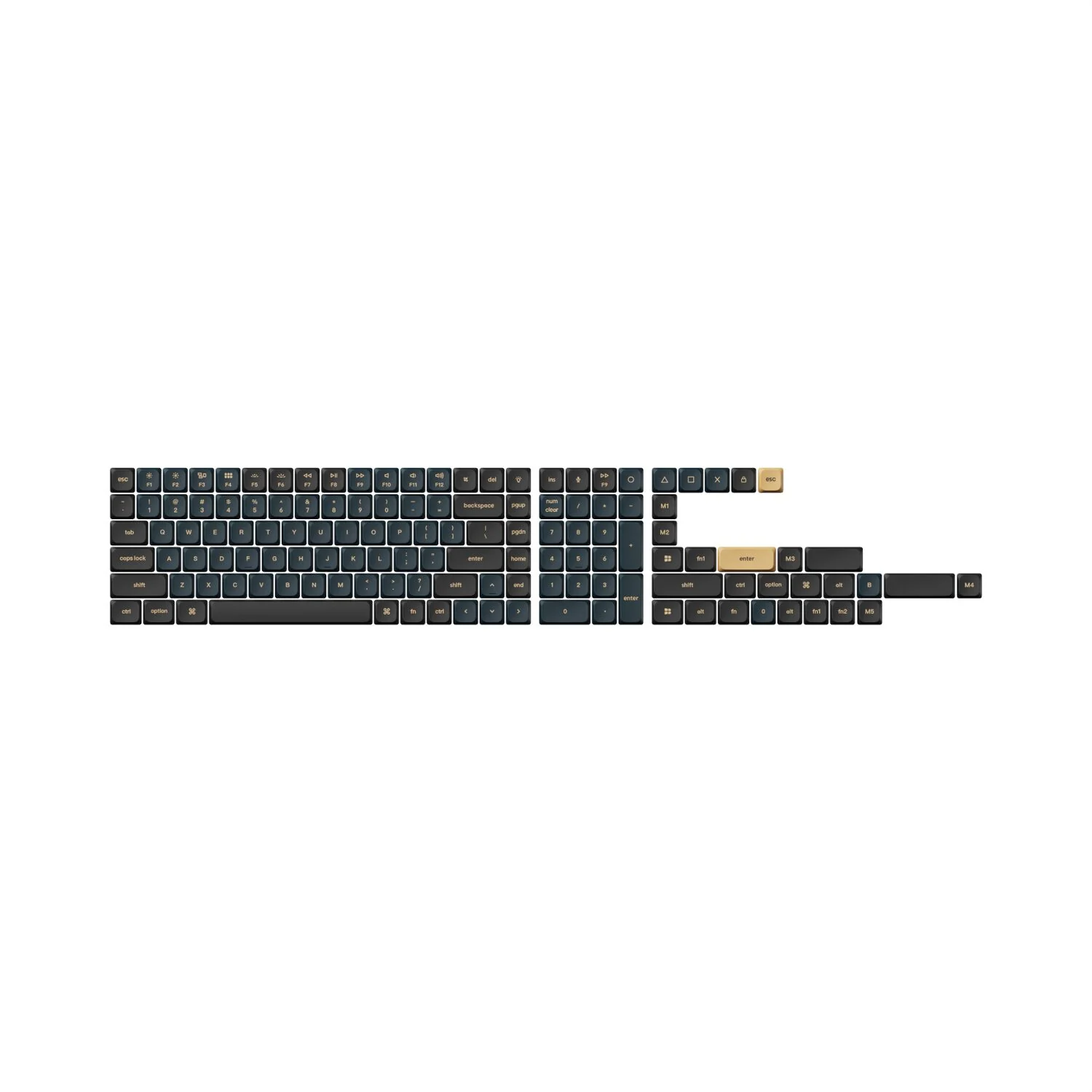 Keychron PBT LSA Knight Keycap Set V2 - Low Profile - Image 2