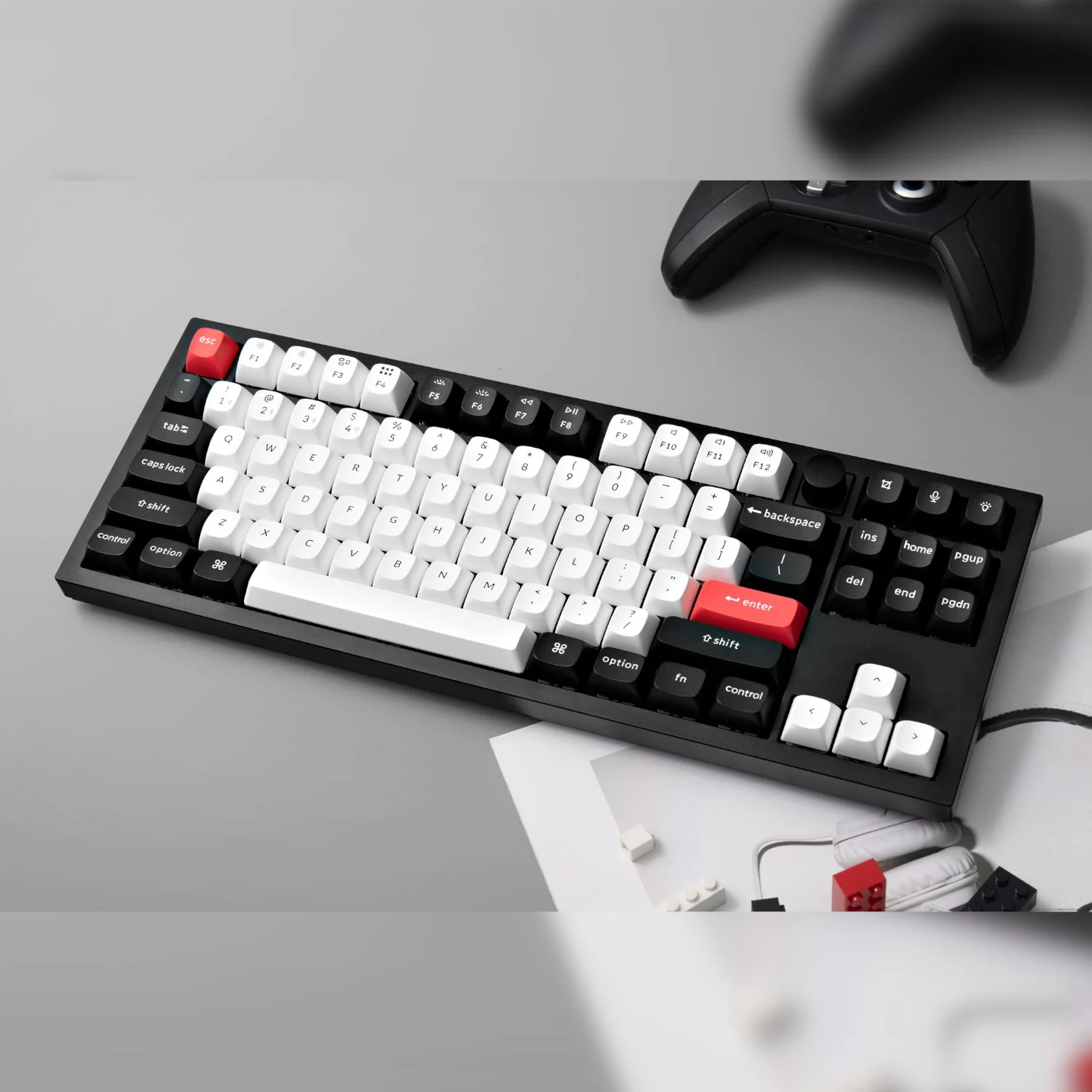 Keychron Q3 HE QMK 80% Wireless Custom Mechanical Keyboard (Nebula Switch) – Carbon Black - Image 4