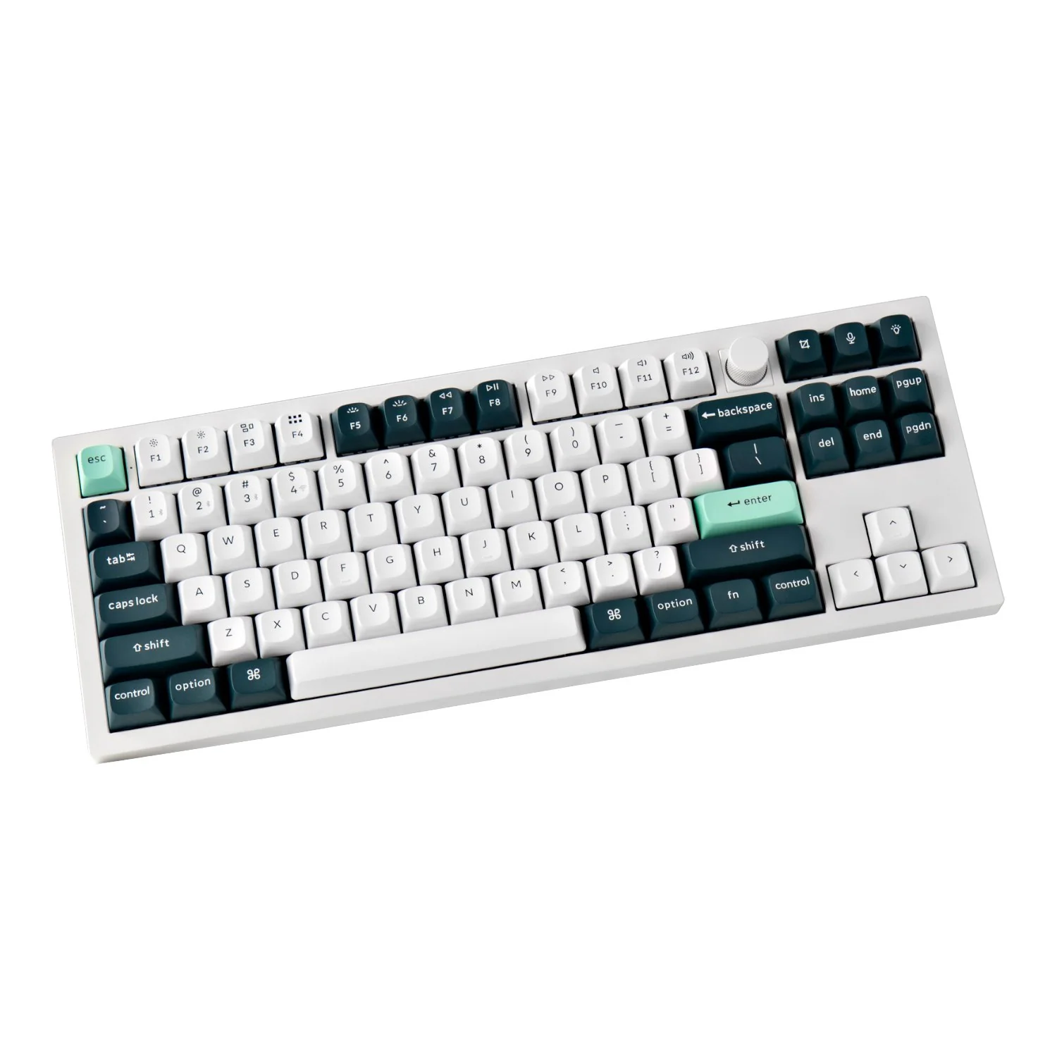 Keychron Q3 HE QMK 80% Wireless Custom Mechanical Keyboard (Nebula Switch) - Shell White - Image 2