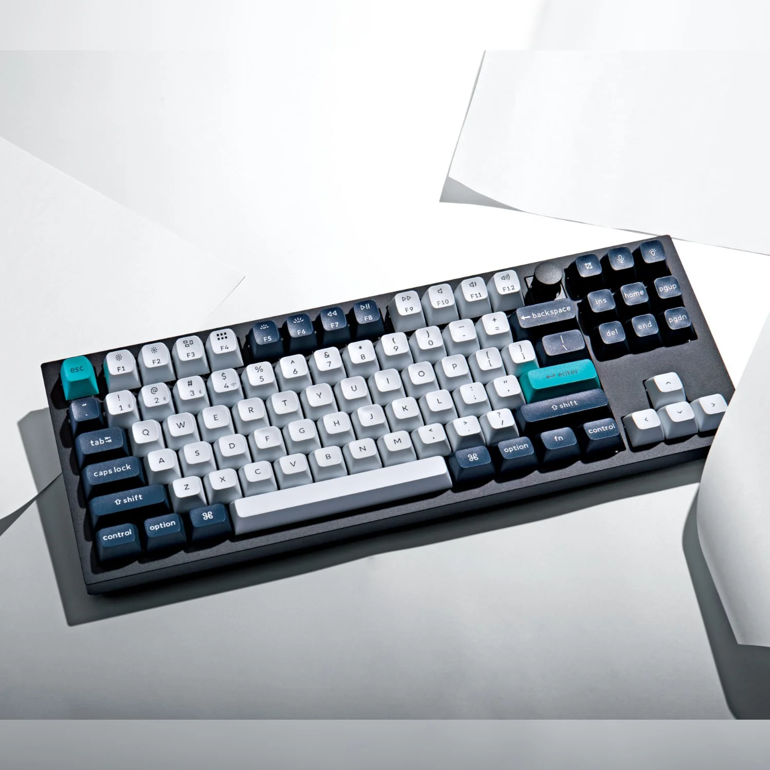 Keychron Q3 Max QMK/VIA 80% Wireless Custom Mechanical Keyboard (Banana Switch) - Carbon Black - Image 2