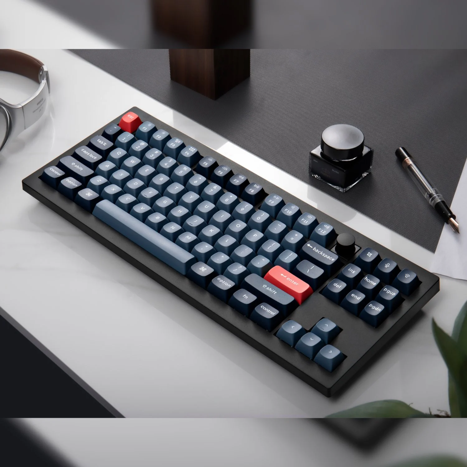 Keychron V3 Max QMK/VIA 80% Wireless Custom Mechanical Keyboard (Banana Switch) – Carbon Black - Image 2