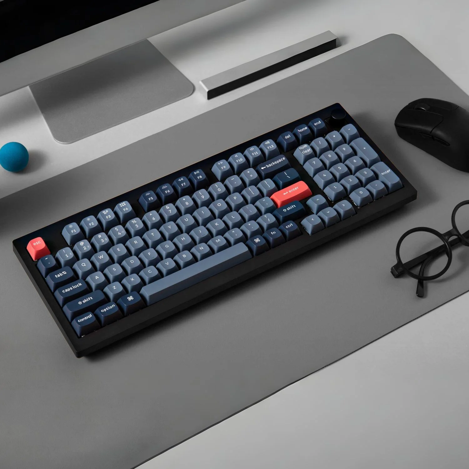 Keychron V5 Max Wireless Custom Keyboard - BROWN Switch - Image 3