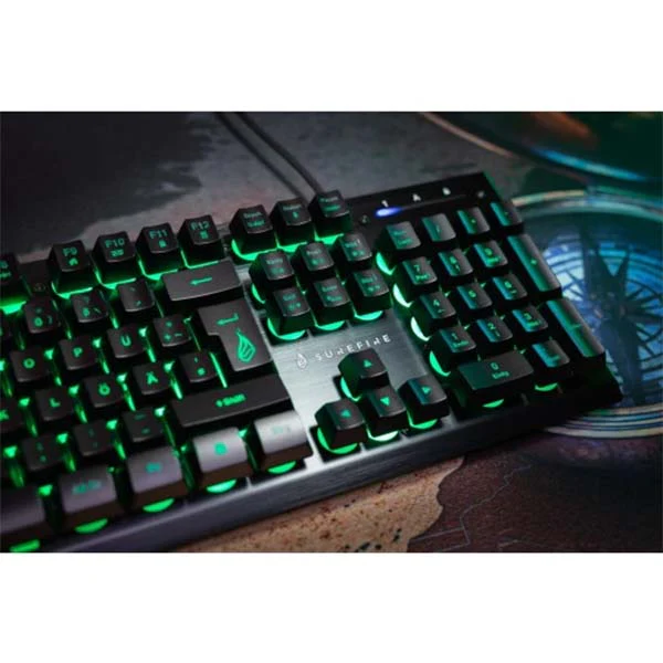 KINGPIN X2 MULTIMEDIA METAL RGB GAMING KEYBOARD - Image 4
