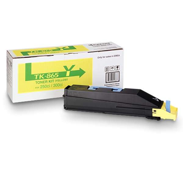 KYOCERA TK865 Yellow Compatible Toner - Image 4