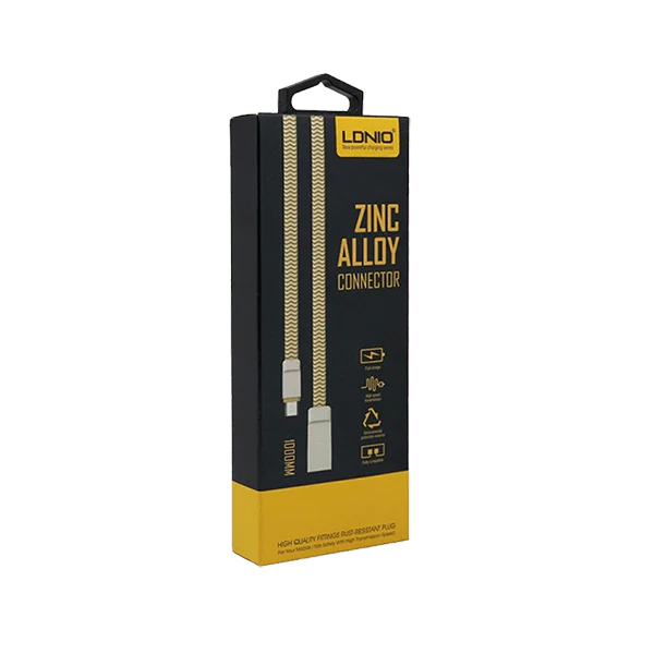 LDNIO CABLE FOR APPLE 1M LONG - Image 3